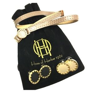 Sale! House of Harlow sunburst earrings/bracelet.