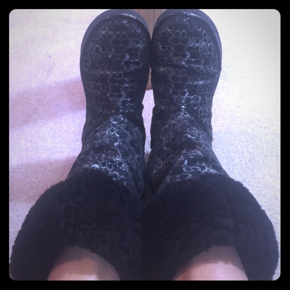Coach winter boots