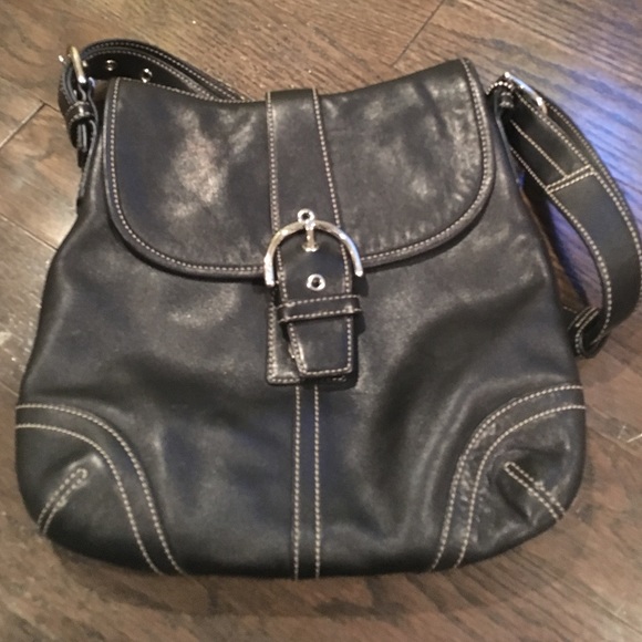 Black coach bag