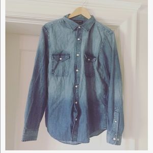 Men's size medium Banana Republic Denim Flannel