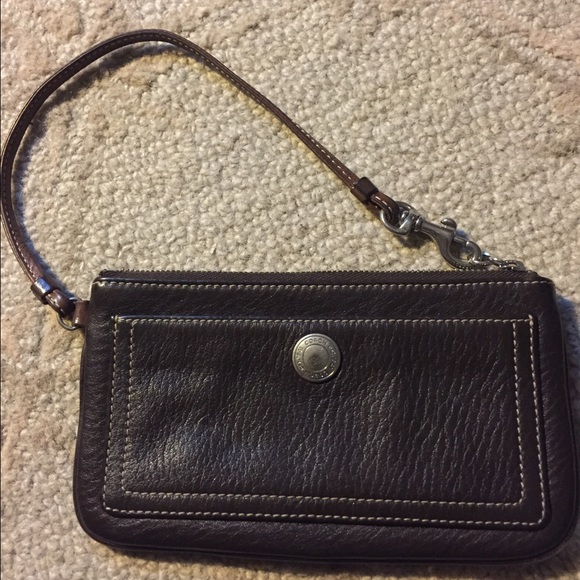 Coach Bags - SOLD! Vintage COACH Brown Leather Wristlet Coach Bags - SOLD! Vintage COACH Brown Leather Wristlet