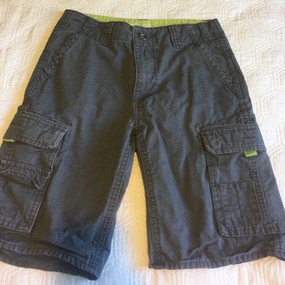 Always charcoal gray cargo shorts