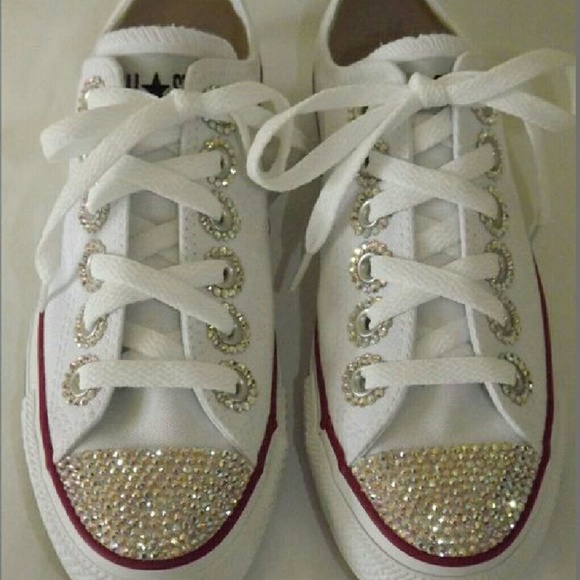 Golf Cart Modification and Customization Project AB Rhinestone Chuck Taylor -Special Day Custom Chu