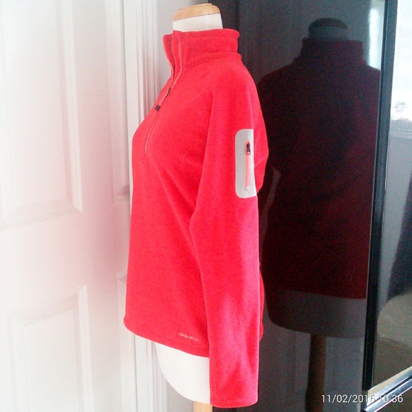 Women's Eddie Bauer polartec micro fleece jacket - Picture 2 of 4