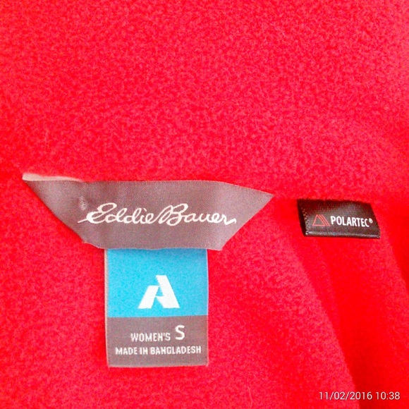 Women's Eddie Bauer polartec micro fleece jacket - Picture 4 of 4