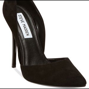 steve madden women's varcityy two piece pump black