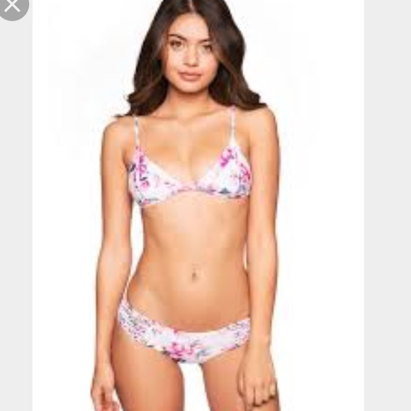 Frankie's bikinis Valentina top and marina bottoms