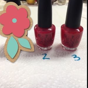 OPI Polish Reds