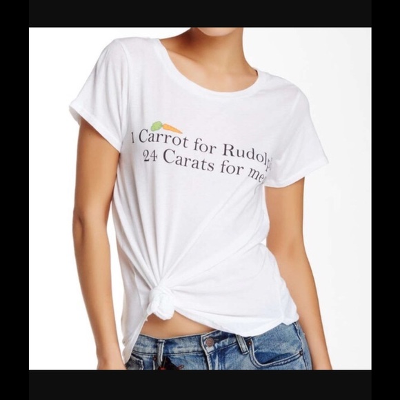 NWT Wildfox 24 Carats Tee