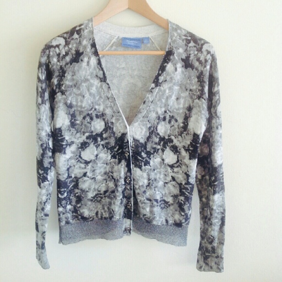 Simply Vera Vera Wang Women's Floral Cardigan