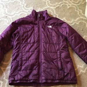 The north face, down feather jacket