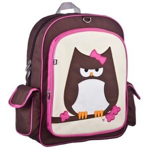 NEW Beatrix NY Owl Big Kid Student Backpack