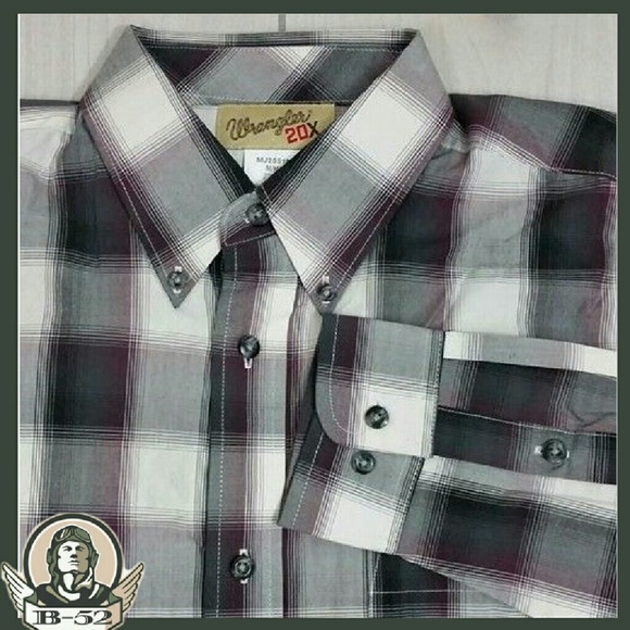 Wrangler Mens Button Front M