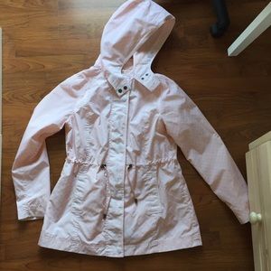Adorable Peach/Light Pink Rain Jacket