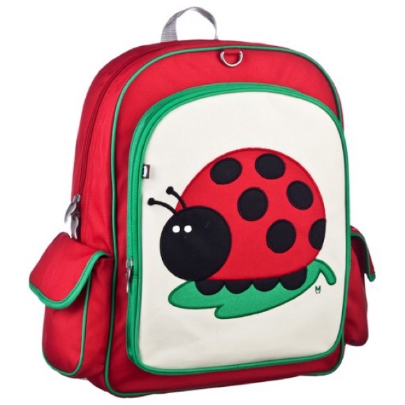NEW Beatrix NY Ladybug Bug Kid Student Backpack