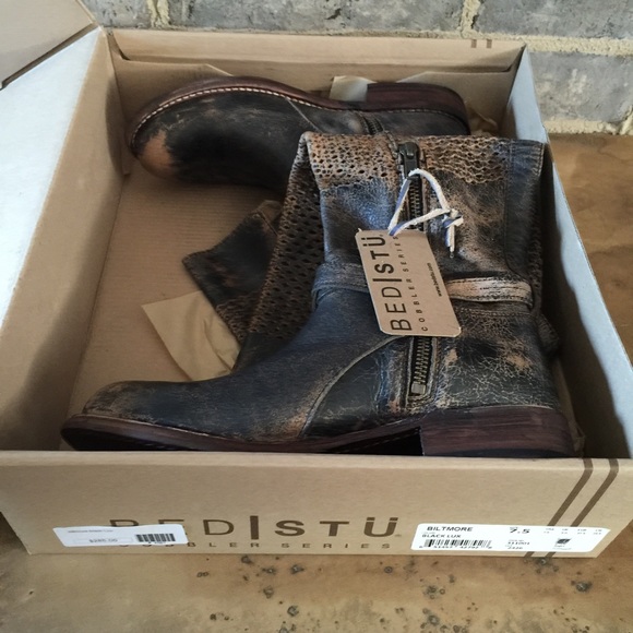BedStu Shoes - BedStu Biltmore Black Luxe Size 7.5. Brand New.
