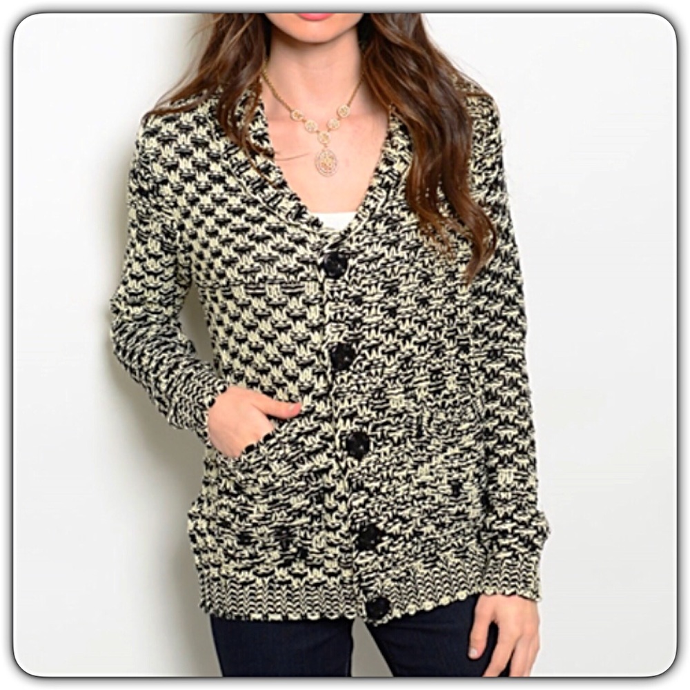 💥HOTSALE💥Chunky Button Cardi Sweater Pocket sold - Picture 8 of 8