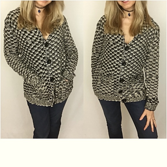 💥HOTSALE💥Chunky Button Cardi Sweater Pocket sold - Picture 4 of 8