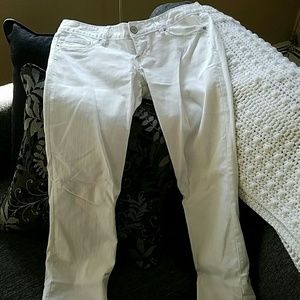 Express white jeans