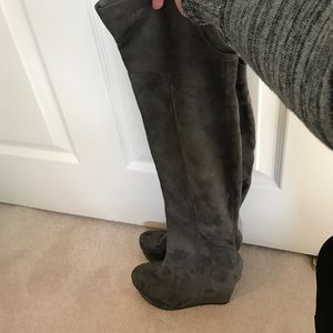 Aldo - Gray- Over the knee boots- 6