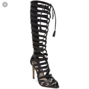VINCE CAMUTO OLIVIAN- LACE UP TALL GLADIATOR HEEL