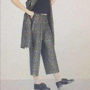 Zara Cropped Trousers, NWT, small