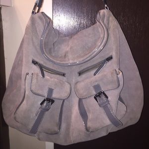 Cole Haan large suede hobo
