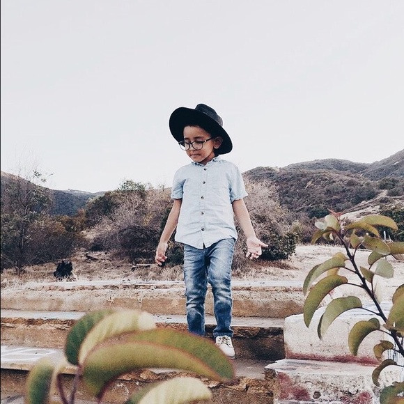 Hipster grey hat. //