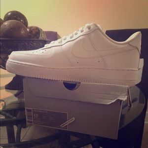 White Nike Air Force One