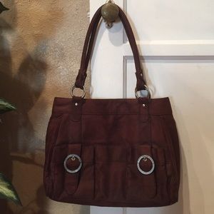 ROXY FAUX suede shoulder bag!