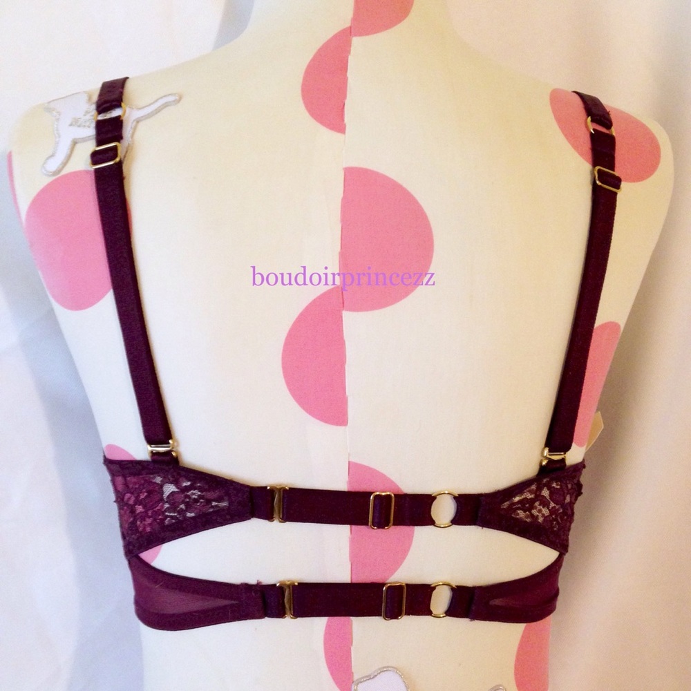 🌹NEW Victorias Secret SATIN LACE PUSH-UP BRA - Picture 3 of 4