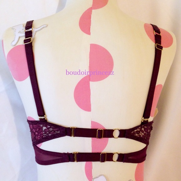 🌹NEW Victorias Secret SATIN LACE PUSH-UP BRA - Picture 3 of 4