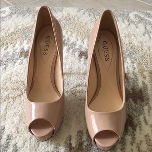 NEW MARKDOWN!! Guess nude heels