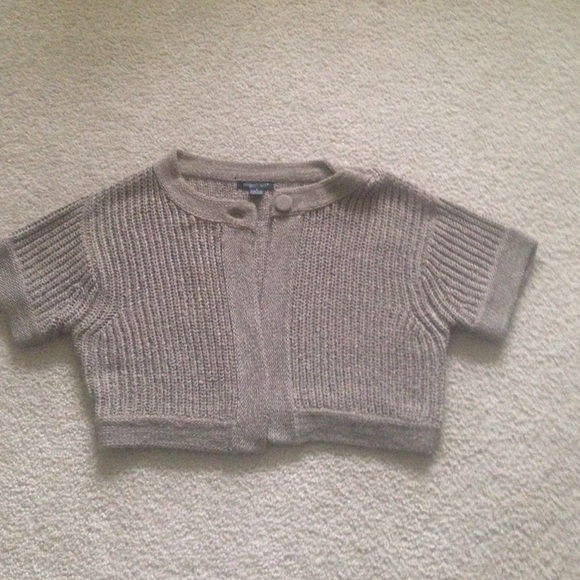 August Silk cropped sweater