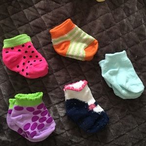 0-3 mon. 5 pack of socks