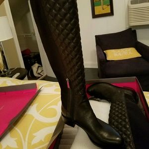 Vince Camuto over the knee leather boots