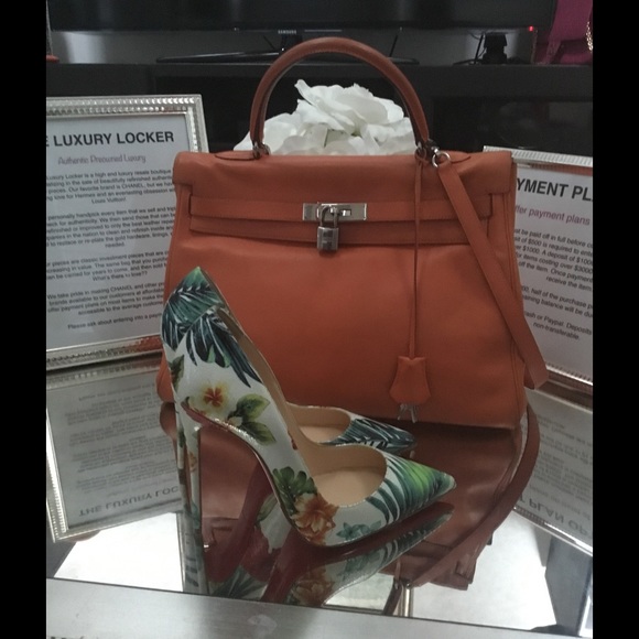 100% AUTH Hermes Kelly 35cm Retourne w strap - Picture 3 of 8