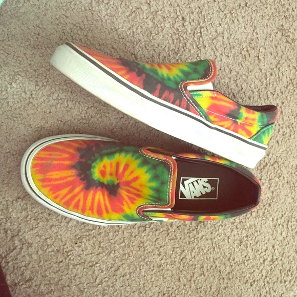 Vans Shoes - rare tie dye vans