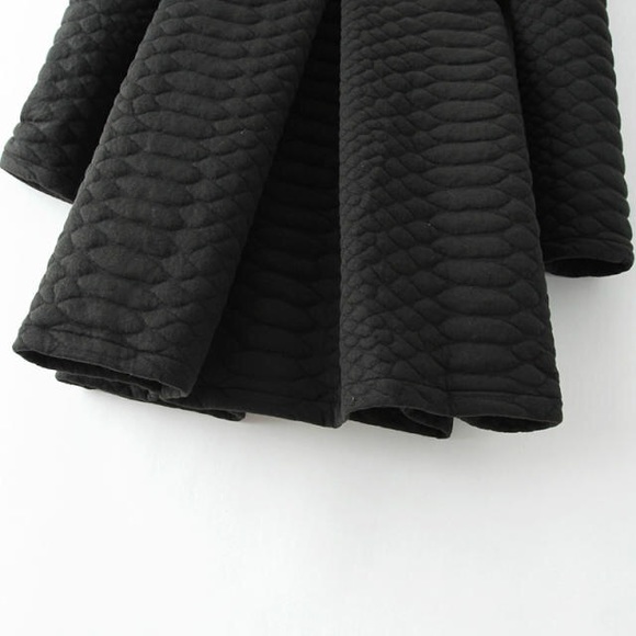 Winter Ribbed Dress Party Holiday Blogger Korean - Picture 3 of 3