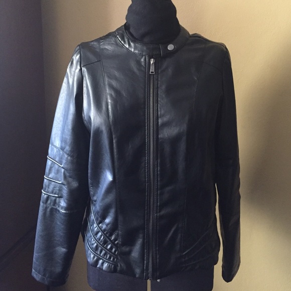 Faux Leather jacket - Picture 1 of 4