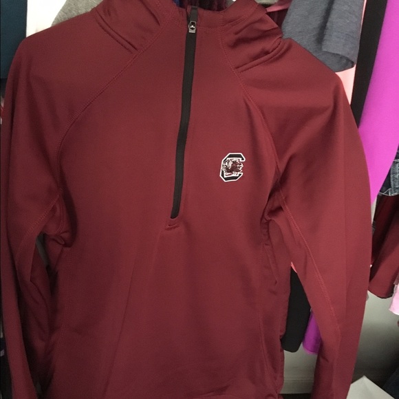 Carolina Gamecocks Garnet Fleece Pullover