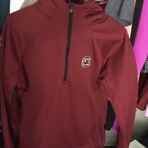 Carolina Gamecocks Garnet Fleece Pullover