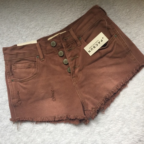 Bullhead high rise shorts