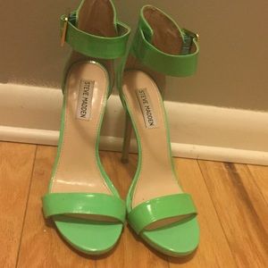 Ankle strap stilettos