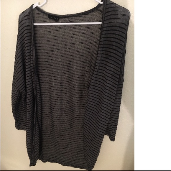 Striped cardigan