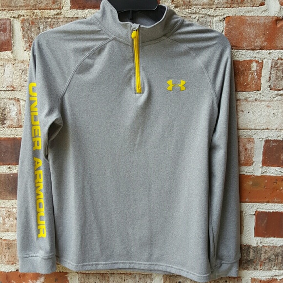 boys under armour long sleeve shirts