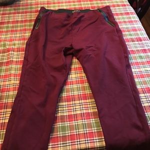 Burgundy Jeggings