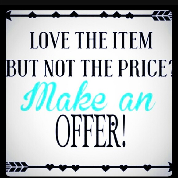 I love getting offers!