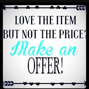 I love getting offers!