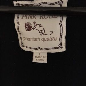 Black button cardigan